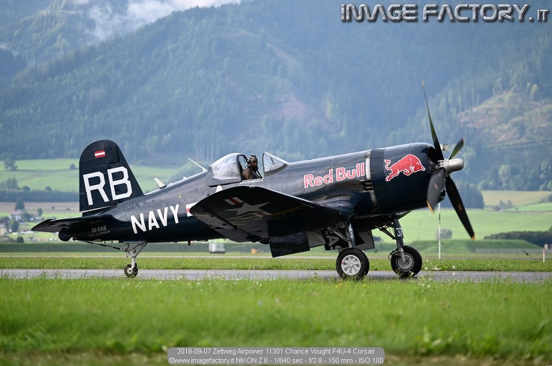 2019-09-07 Zeltweg Airpower 11301 Chance Vought F4U-4 Corsair.jpg